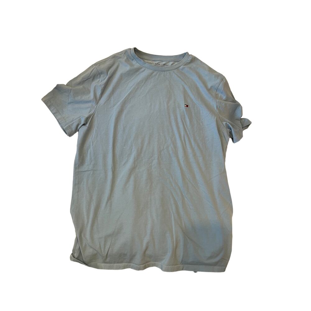 Tommy Hilfiger Aqua T-Shirt Mens M